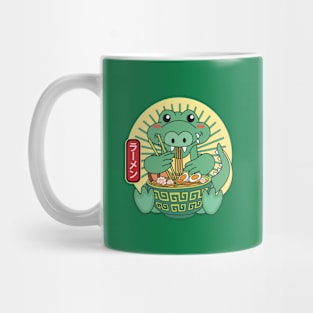 Crocodile Ramen Noodles Mug